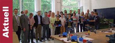 Besuch des Arbeitskreises Kunststoff im BTZ in Nordhorn